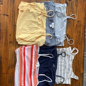 Lot of Loft Camis with one tank style